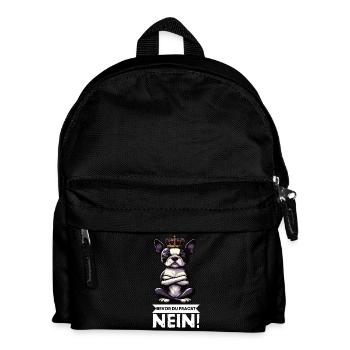 Avant de demander Boston Boston Boston Terrier Bostie Bosti - Sac à dos Enfant - noir - Devant