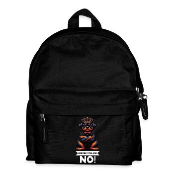 Avant que vous ne demandiez, pas de rottweiler rottweilerbesitzer - Sac à dos Enfant - noir - Devant