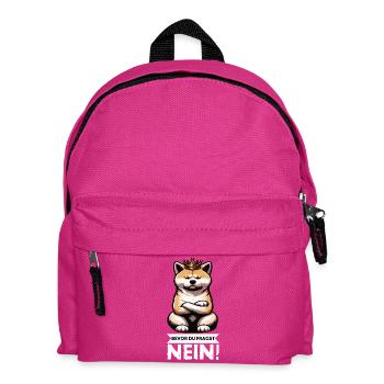 Before you ask No Akita AkitaOwner Akitas - Kids' Backpack - fuchsia - Front