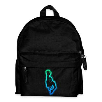Schwimmen Schwimm Herren Schwimmer Jungen - Kinder Rucksack - Schwarz - Vorne