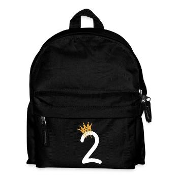 2 - Kinder Rucksack - Schwarz - Vorne