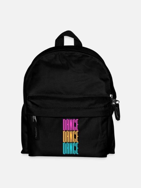 dance dance dance - Kinder Rucksack - Schwarz