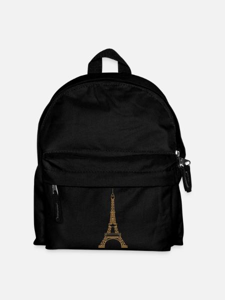Eiffel Tower - Kids' Backpack - black