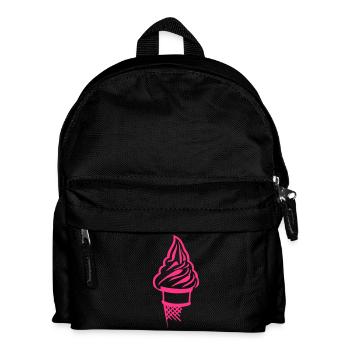 Eis Eis-Kegel 18 - Kinder Rucksack - Schwarz - Vorne