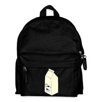 milk bag - Kids' Backpack - black - Front