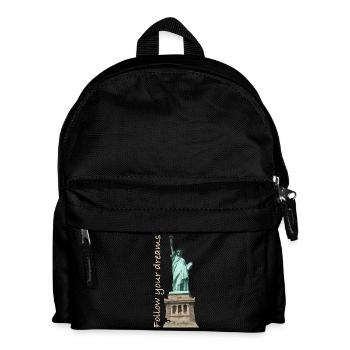 Follow your dreams - Kinder Rucksack - Schwarz - Vorne