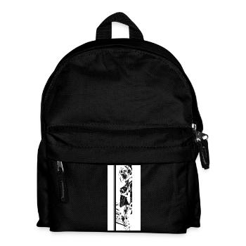 Fille cyberpunk - Sac à dos Enfant - noir - Devant