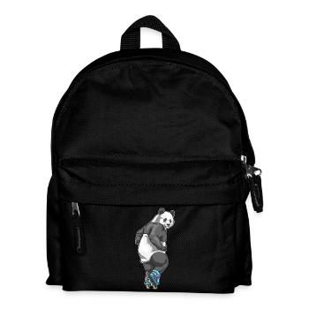 Panda Inline skating Inline skates - Kids' Backpack - black - Front