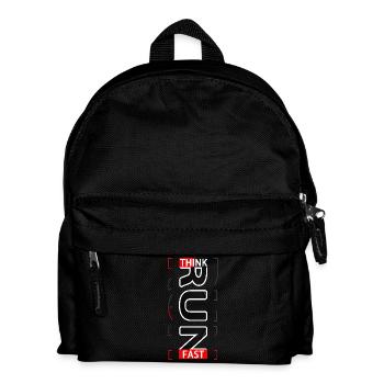 Think Fast RUN Sportif wear - Sac à dos Enfant - noir - Devant
