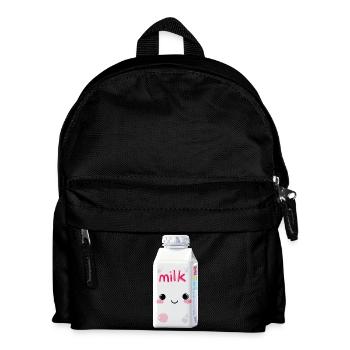 Milk Kawaii - Kids' Backpack - black - Front