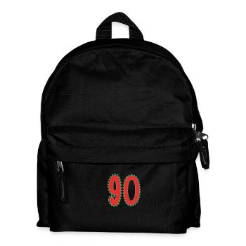 90. 90 YEARS. 90th ANNIVERSARY. 90 YEARS ANNIVERSARY. - Kids' Backpack - black - Front
