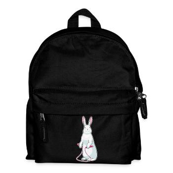 Fitness à la corde à sauter à la corde en lapin - Sac à dos Enfant - noir - Devant