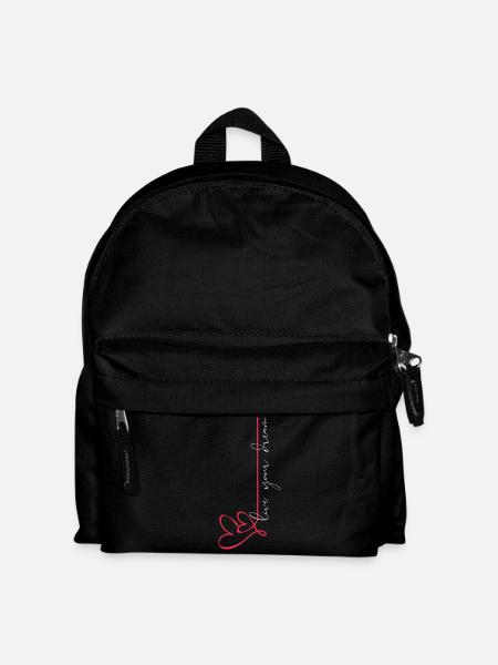 Live your dream - Kids' Backpack - black