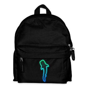 Walhaie Kinder Herren Jungen Walhai - Kinder Rucksack - Schwarz - Vorne