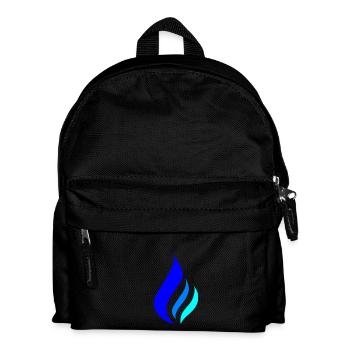 Blue Flame - Flamme bleue - Sac à dos Enfant - noir - Devant