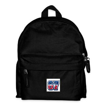 67 Numéro patriotique - Sac à dos Enfant - noir - Devant
