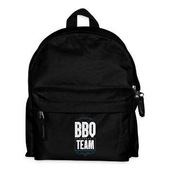 Équipe de barbecue - Sac à dos Enfant - noir - Devant