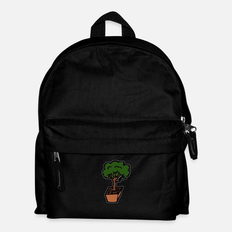 Bonsai Tree Hobby Gift Idea Relaxation - Kids' Backpack - black