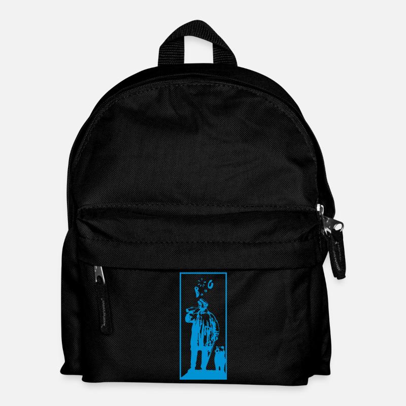 Bochumer Kuhhirte Fritz Kortebusch - Kinder Rucksack - Schwarz