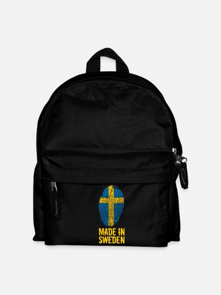 Made In Sweden / Suède / Sverige - Sac à dos Enfant - noir