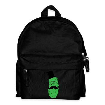 Mr. Gurke Gurken Truppe Sir Mister Dill with it 1c - Kinder Rucksack - Schwarz - Vorne