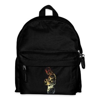 Vintage Boxer - Kinder Rucksack - Schwarz - Vorne