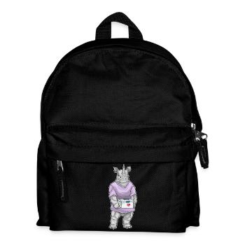 Trousse de premiers secours pour infirmière rhinocéros - Sac à dos Enfant - noir - Devant