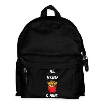 Des frises colorées qui ont de la personnalité - Sac à dos Enfant - noir - Devant