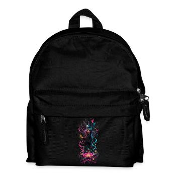 Die kleine Rebellin – Zerbrochene Krone - Kinder Rucksack - Schwarz - Vorne