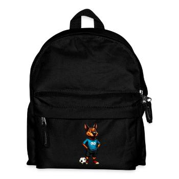 Football Dogs - Kids' Backpack - black - Front