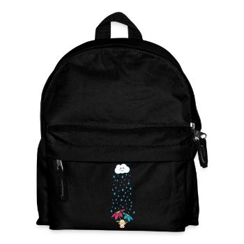 Süßes Schwangerschafts-Shirt - Kinder Rucksack - Schwarz - Vorne