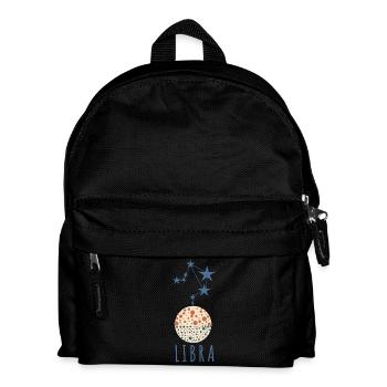 The constellation of Libra - Kids' Backpack - black - Front