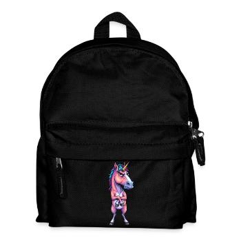 Licorne sinistre – Pas toujours scintillante - Sac à dos Enfant - noir - Devant