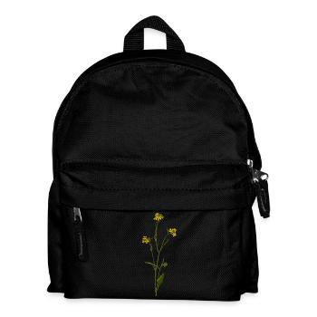 kraeuter rosmarin petersilie thymian dill oregano - Kinder Rucksack - Schwarz - Vorne