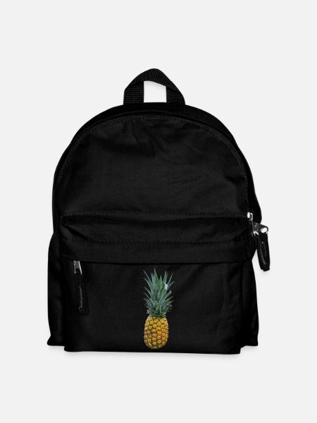 Pineapple Fruit - Kids' Backpack - black
