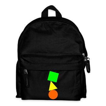 Simple Balance - Kids' Backpack - black - Front