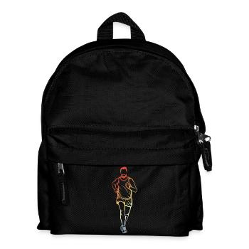 Vintage Runner - Kids' Backpack - black - Front