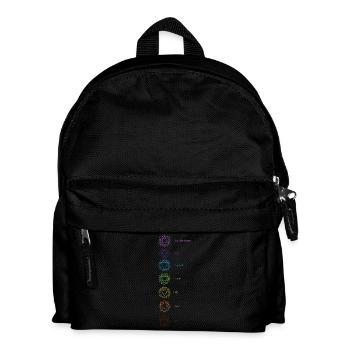 Die 7 Chakren - You're pure Energie - Kinder Rucksack - Schwarz - Vorne