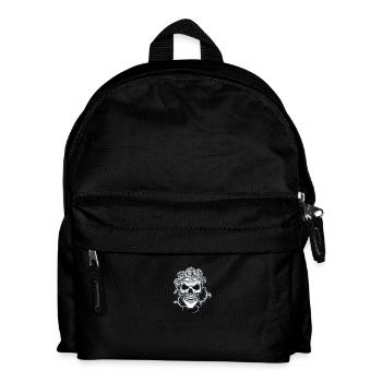 Totenkopf - Kinder Rucksack - Schwarz - Vorne