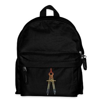 Vintage Compasses - Kids' Backpack - black - Front