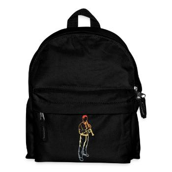 Clarinets Boy - Kids' Backpack - black - Front