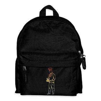 Chef - Kids' Backpack - black - Front