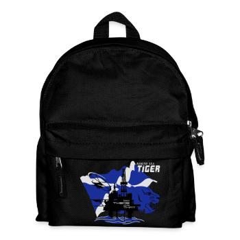 Oil Rig Oil Field North Sea Tiger Aberdeen - Kids' Backpack - black - Front