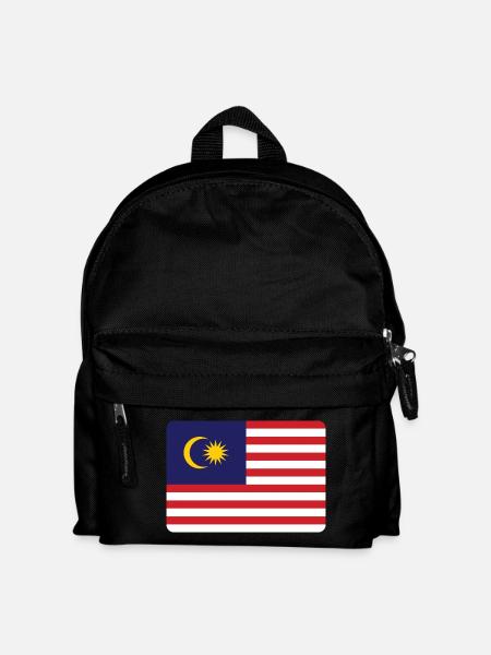 DRAPEAU DE LA MALAISIE - Sac à dos Enfant - noir