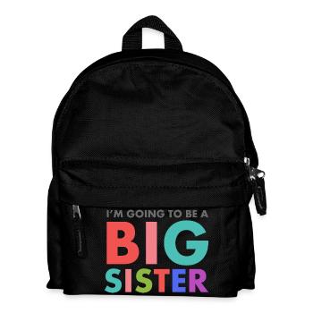 Big Sister To Be - Kids' Backpack - black - Front