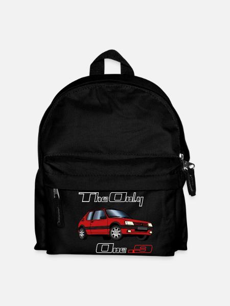 205 1,9 1991 1992 1993 Rouge Vallelunga - Sac à dos Enfant - noir