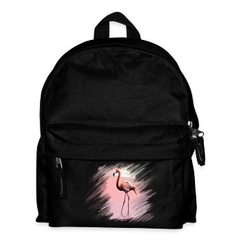 flamingo - Kids' Backpack - black - Front