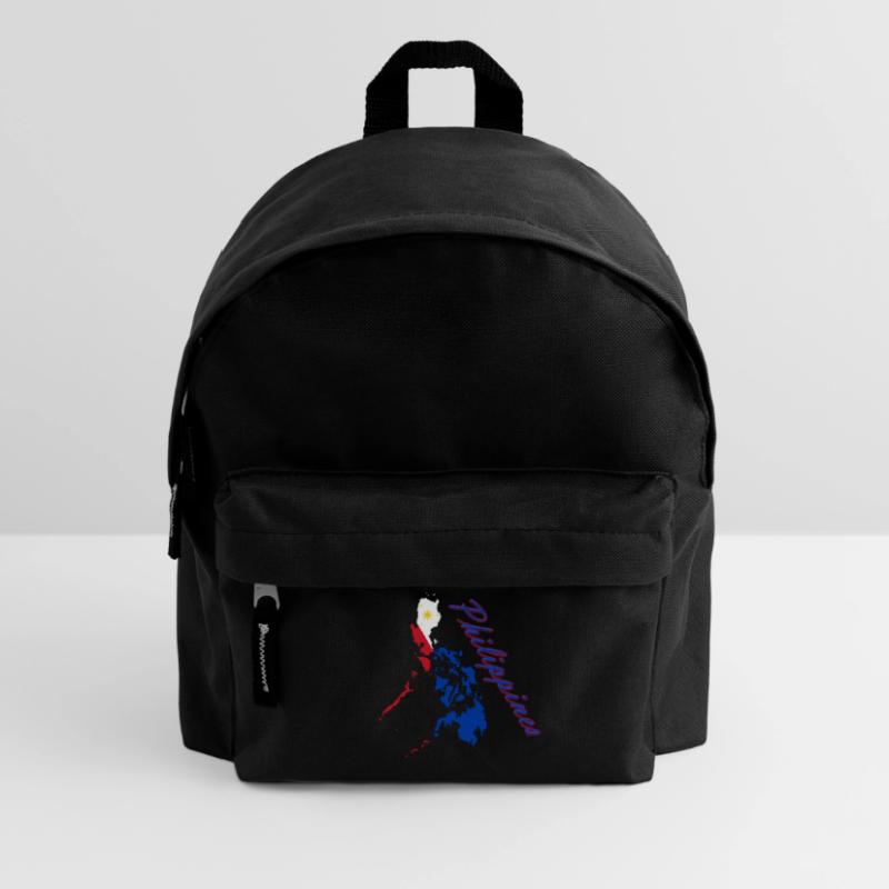 Philippines Flag Map Script Kids' Backpack