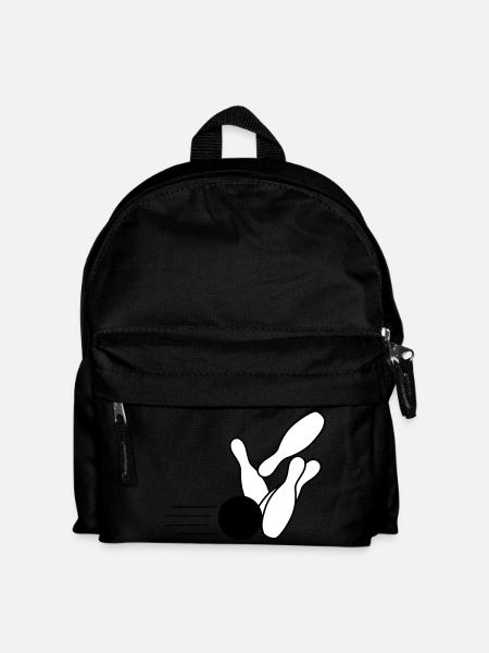 Bowling 2 - Kids' Backpack - black