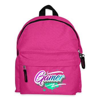 Gamer - Sac à dos Enfant - fuchsia - Devant